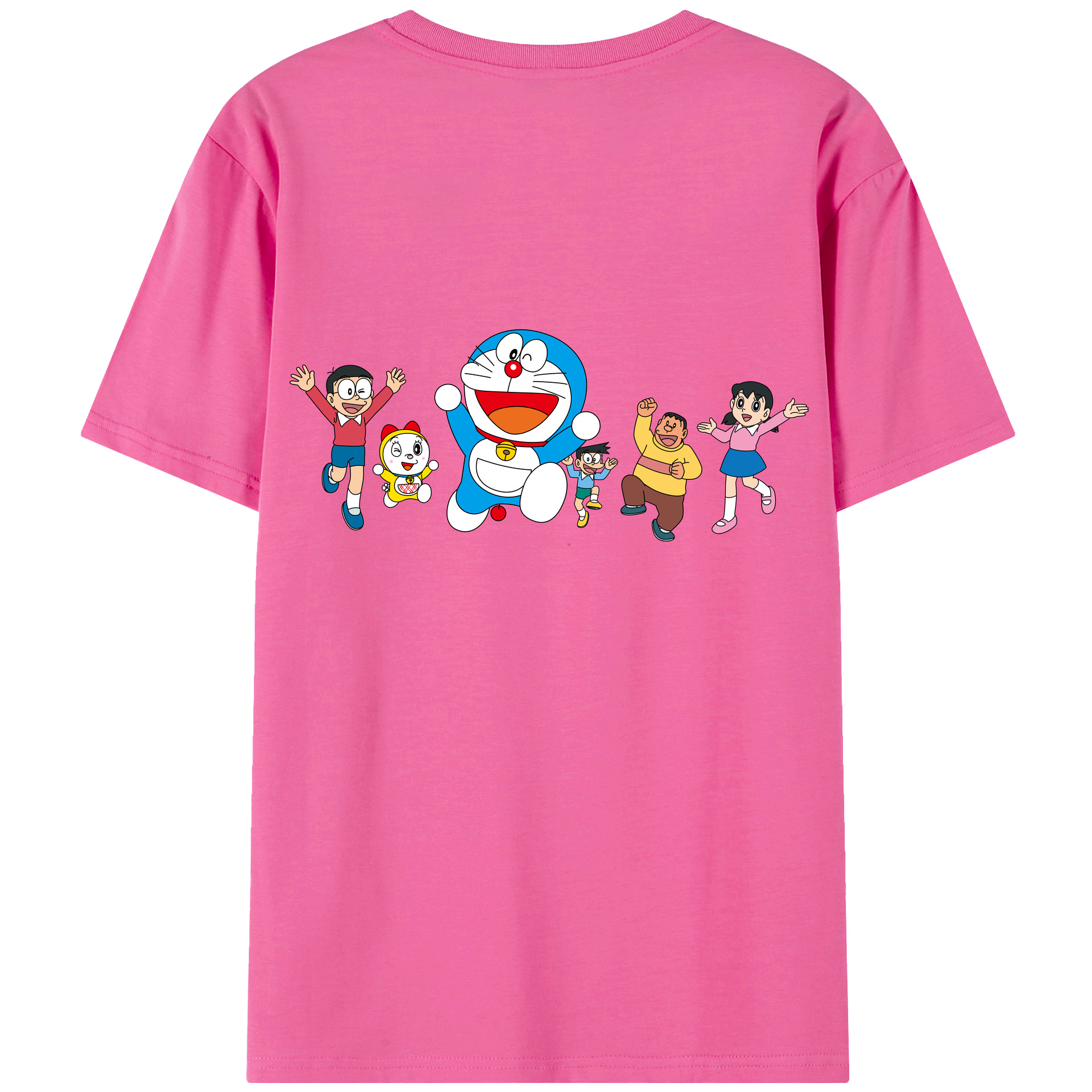 （画像用） ドラえもん 骨川 スネ夫 Doraemon Honekawa Suneo レディース半袖Tシャツ(バックプリント)